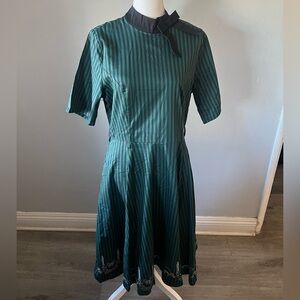 Her Universe Disney Haunted Mansion Ghost Host Retro Dress W/O Belt size XL